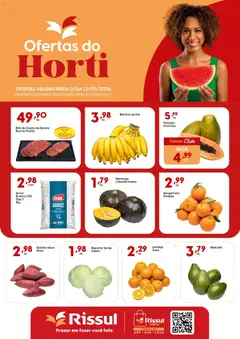 Pré-Visualização do folheto "Rissul ofertas Quarta do Horti" da loja Rissul válido a partir de 13/05/2026