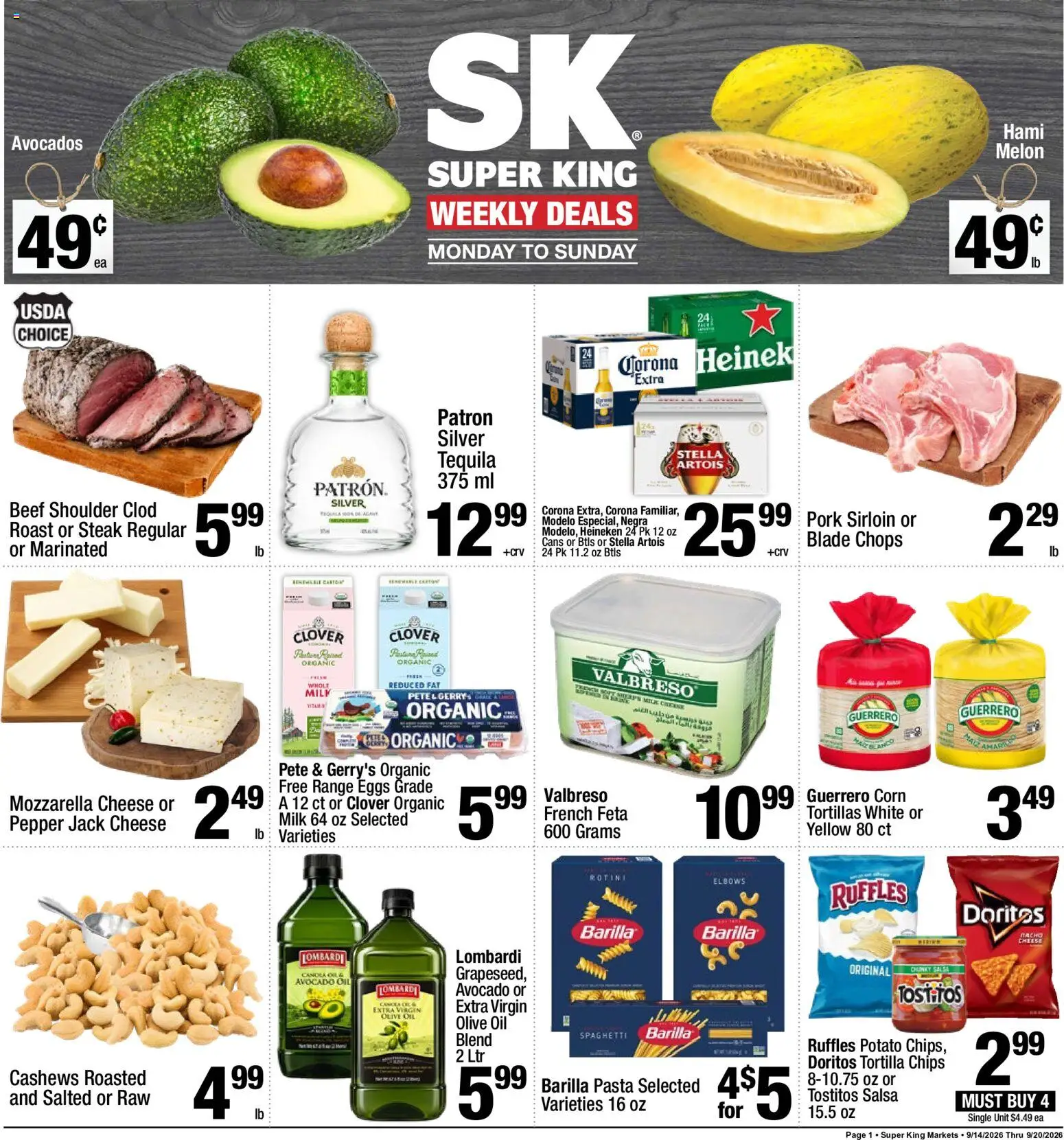 Ad Preview of Super King Super King Weekly Ad from 09/14/2026