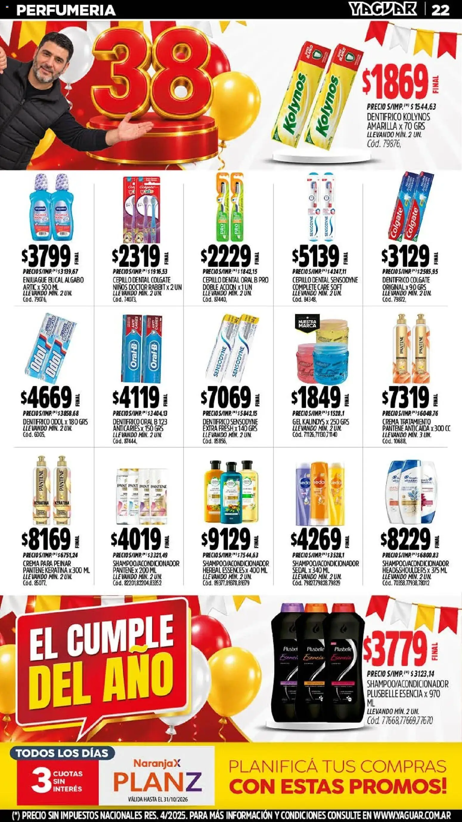 Vista previa del folleto de la tienda Yaguar válido desde el 26/10/2026 