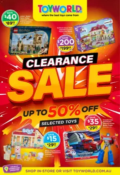 Preview of catalogue Toyworld catalogue from shop Toyworld valid 17/08/2026