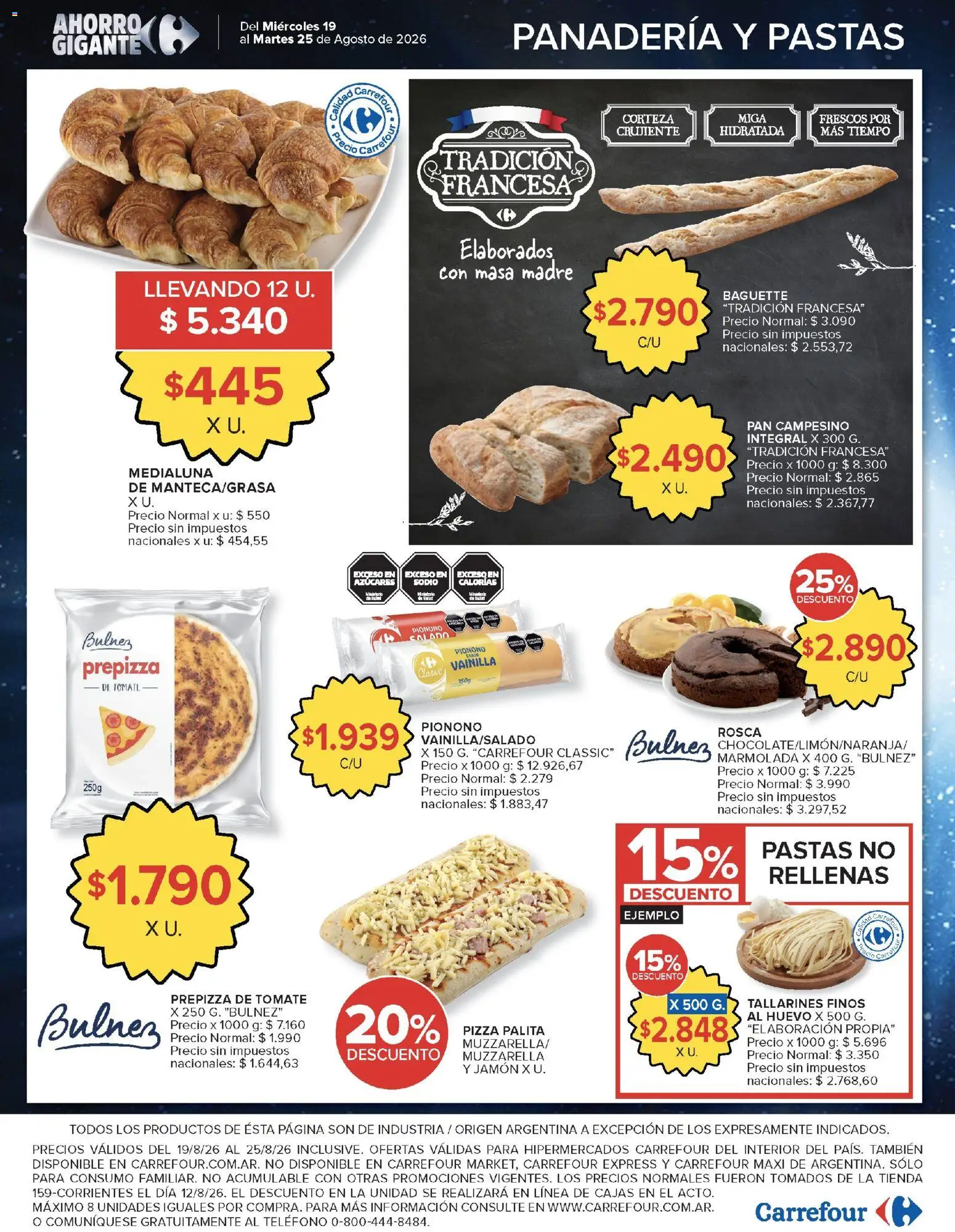 Vista previa del folleto de la tienda Carrefour válido desde el 19/08/2026 
