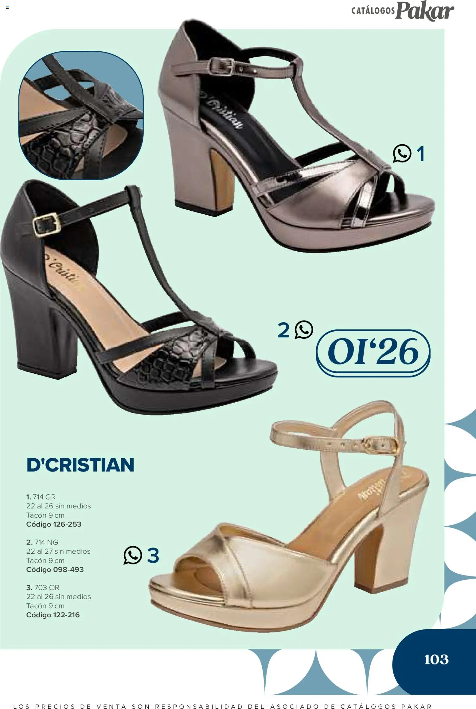 Vista previa las ofertas de la tienda SC Pakar - SC Pakar catálogo Mujer desde el 31/07/2026 