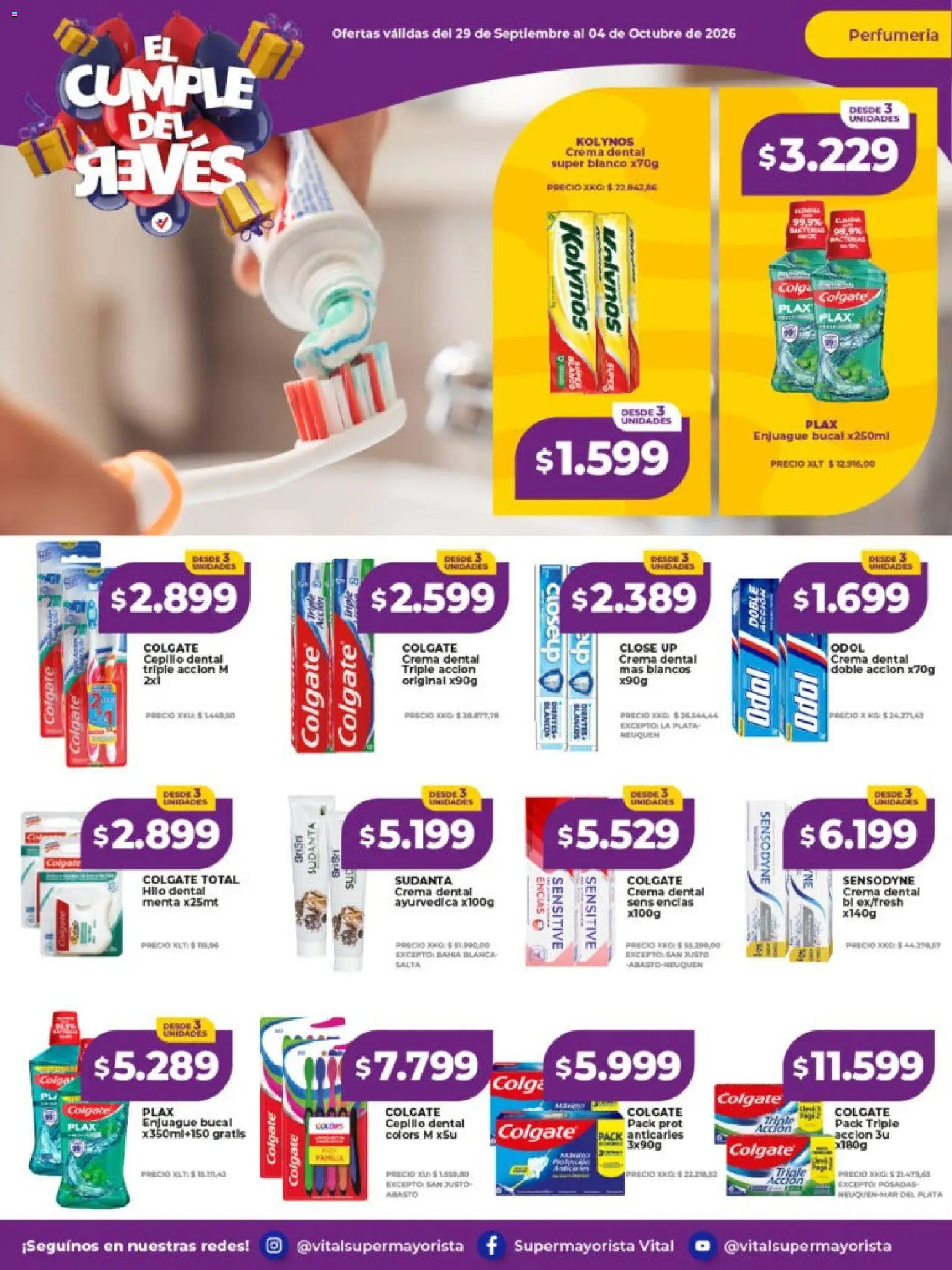 Vista previa del folleto de la tienda Vital válido desde el 29/09/2026 