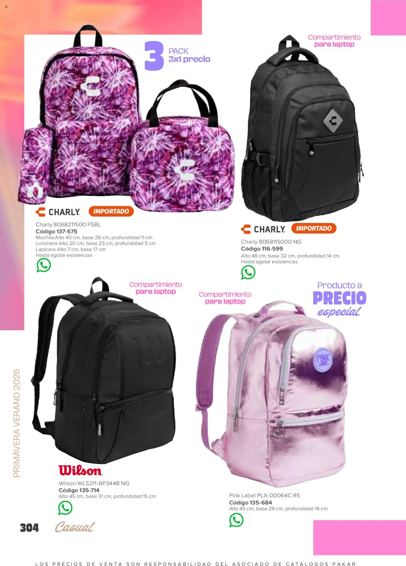 Vista previa las ofertas de la tienda SC Pakar - Catálogo Casual desde el 30/01/2026 
