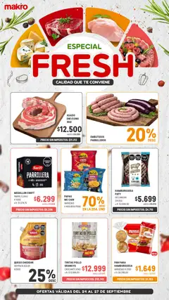 Vista previa del folleto de la tienda Makro válido desde el 24/09/2026 