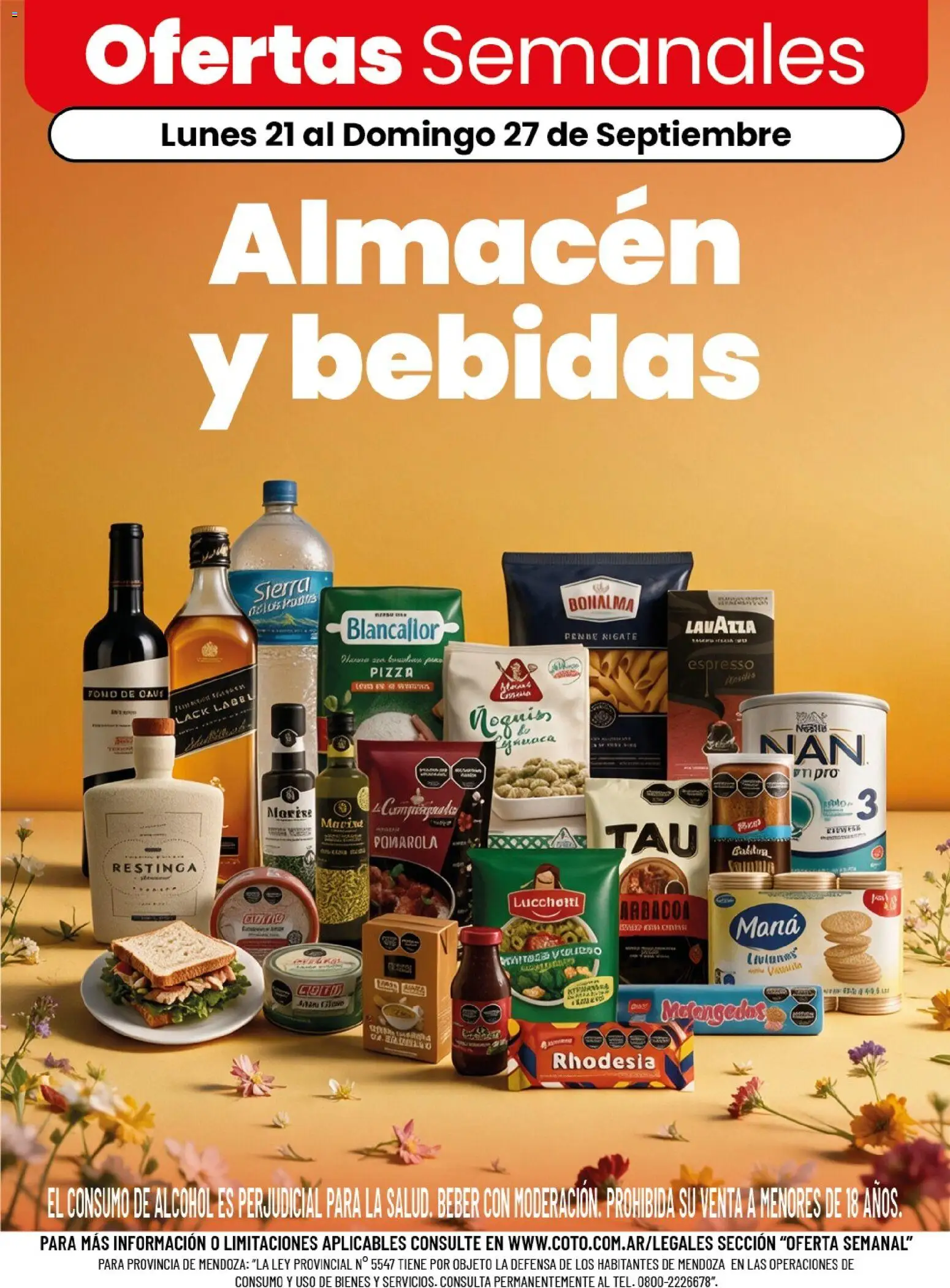 Vista previa del folleto de la tienda Coto válido desde el 21/09/2026 