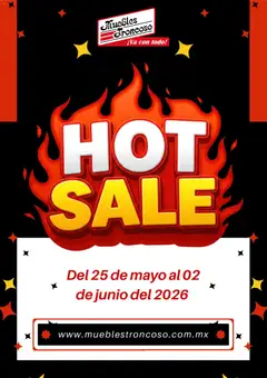 Vista previa las ofertas de la tienda Muebles Troncoso - Muebles Troncoso Hot Sale desde el 25/05/2026 