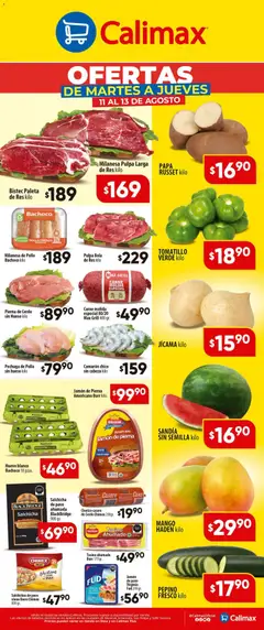 Vista previa las ofertas de la tienda Calimax - Calimax folleto desde el 11/08/2026 