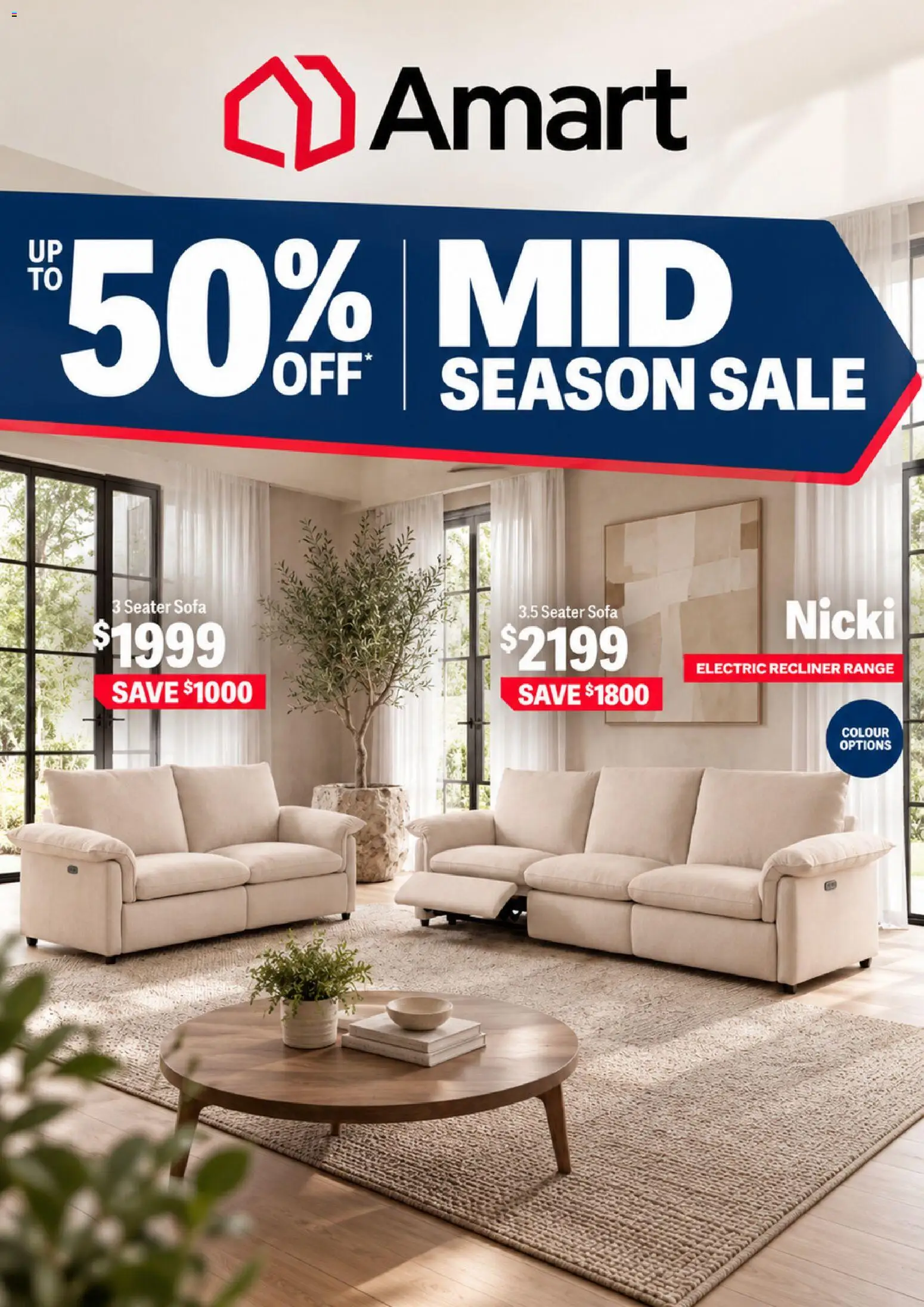 Preview of catalogue Amart Furniture catalogue from shop Amart Furniture valid 28/10/2026
