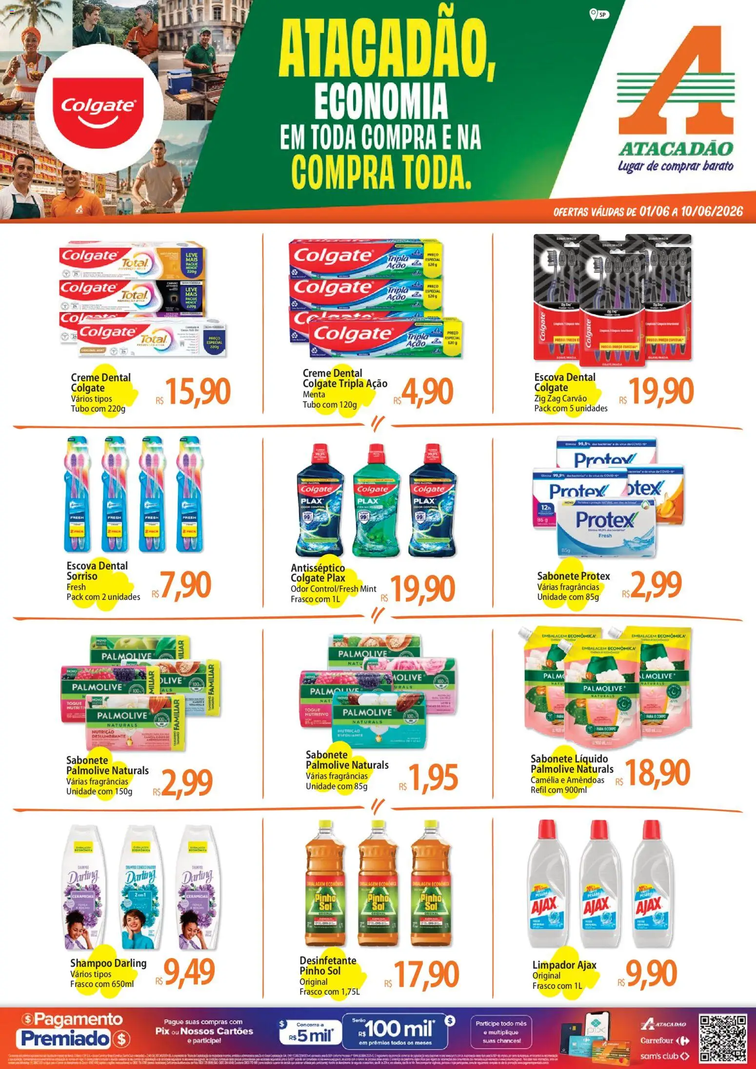 Pré-Visualização do folheto "Atacadão ofertas - SP" da loja Atacadão válido a partir de 01/06/2026