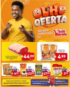 Pré-Visualização do folheto "Supermercado Bem Barato - Ofertas da semana" da loja Supermercado Bem Barato válido a partir de 18/08/2026