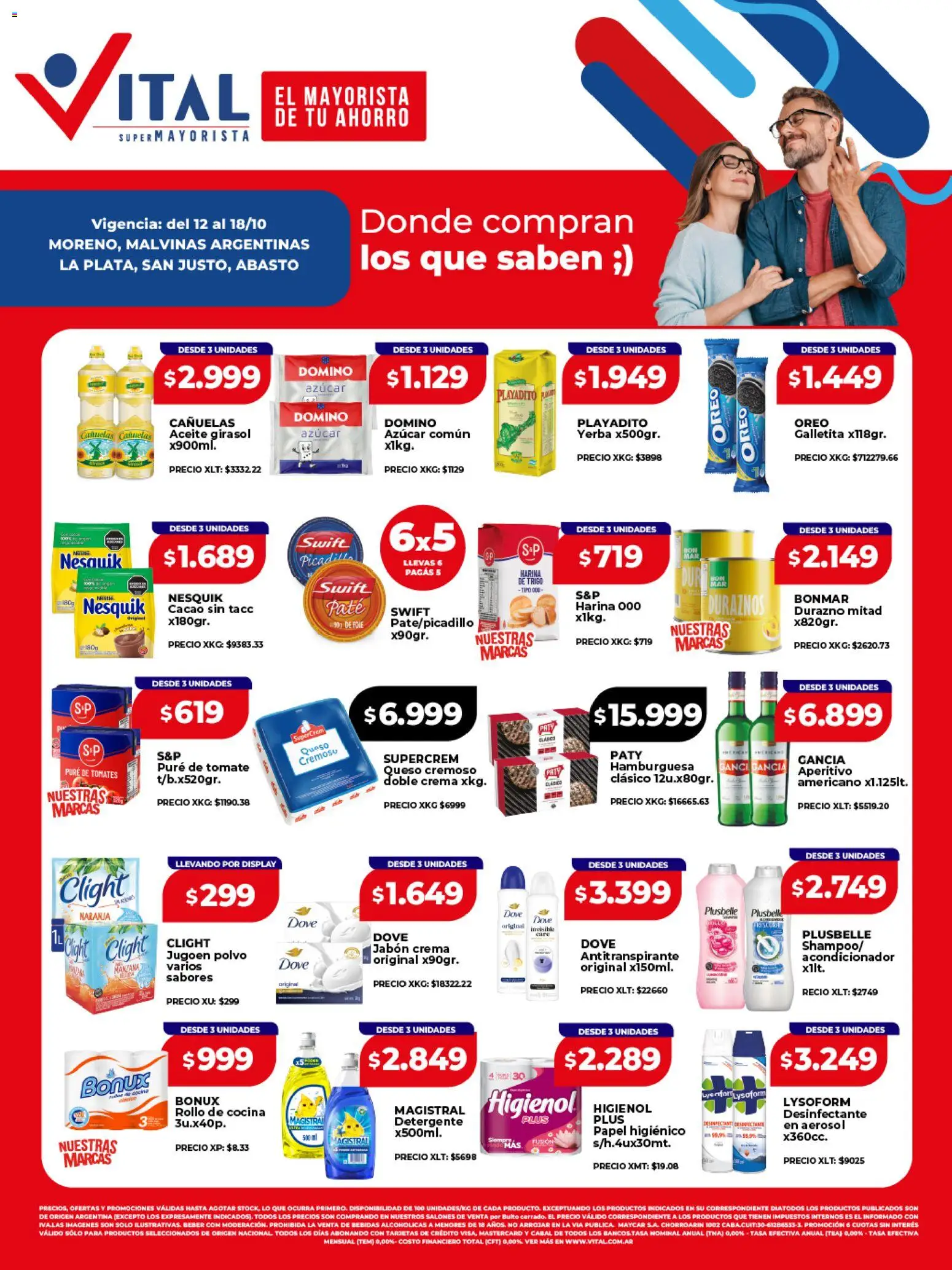 Vista previa del folleto de la tienda Vital válido desde el 12/10/2026 