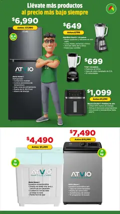 Vista previa las ofertas de la tienda Bodega Aurrerá - Bodega Aurrerá folleto Las mejores marcas de electrodomésticos desde el 22/04/2026 