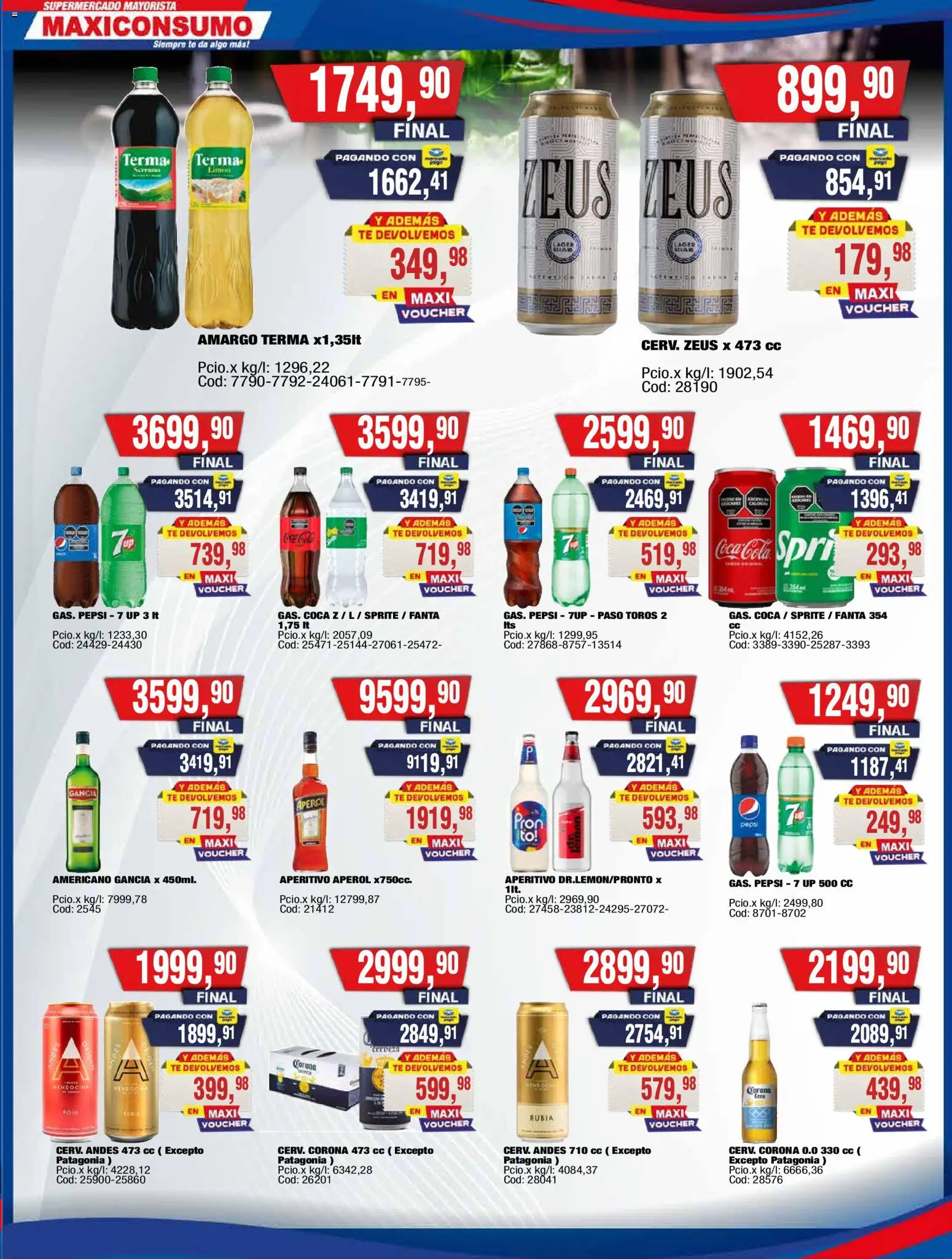 Vista previa del folleto de la tienda Maxiconsumo válido desde el 07/09/2026 