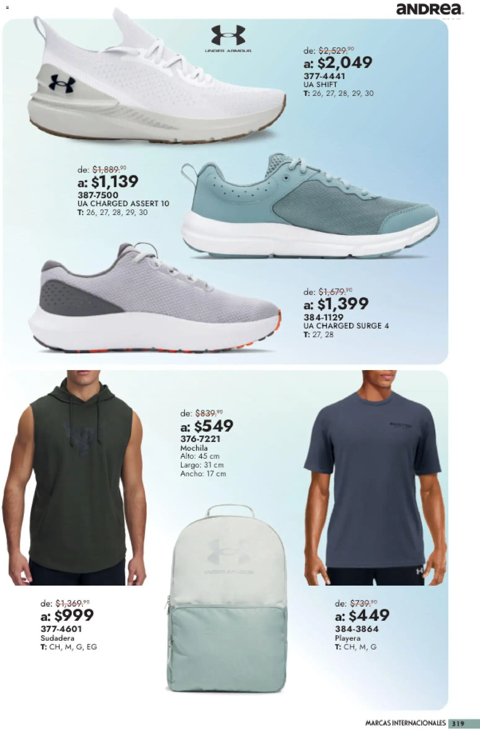 Vista previa las ofertas de la tienda Andrea - Andrea catálogo Outlet desde el 26/07/2026 