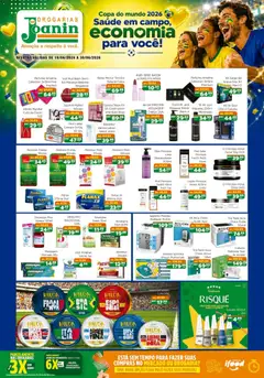Pré-Visualização do folheto "Supermercados Joanin ofertas Drogaria" da loja Supermercados Joanin válido a partir de 16/06/2026