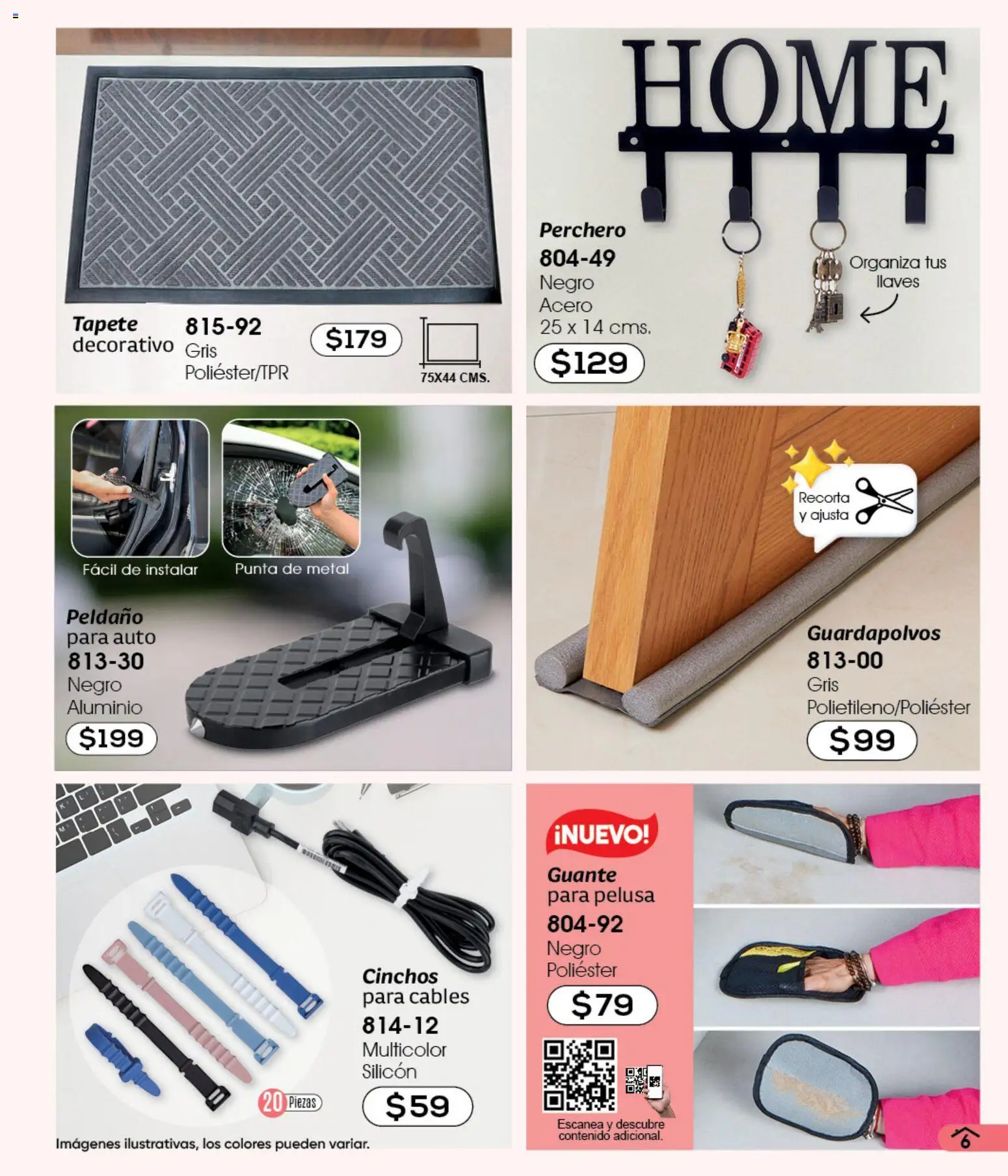 Vista previa las ofertas de la tienda Cklass - Cklass catálogo Verano Handbags desde el 05/03/2026 - Perchero, Tapete, Guante