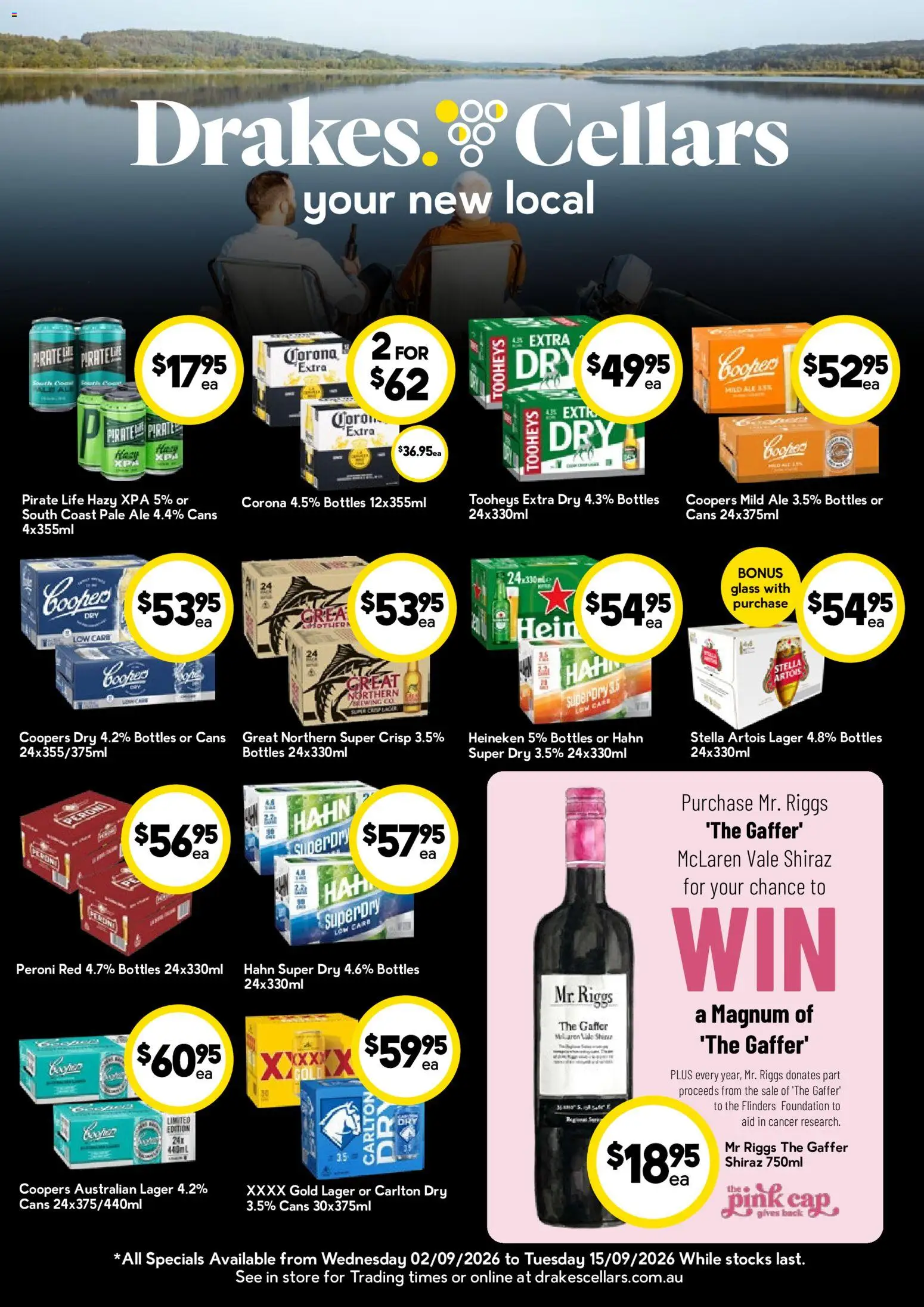 Preview of catalogue DRS Cellars Fathers Day from shop Drakes valid 02/09/2026