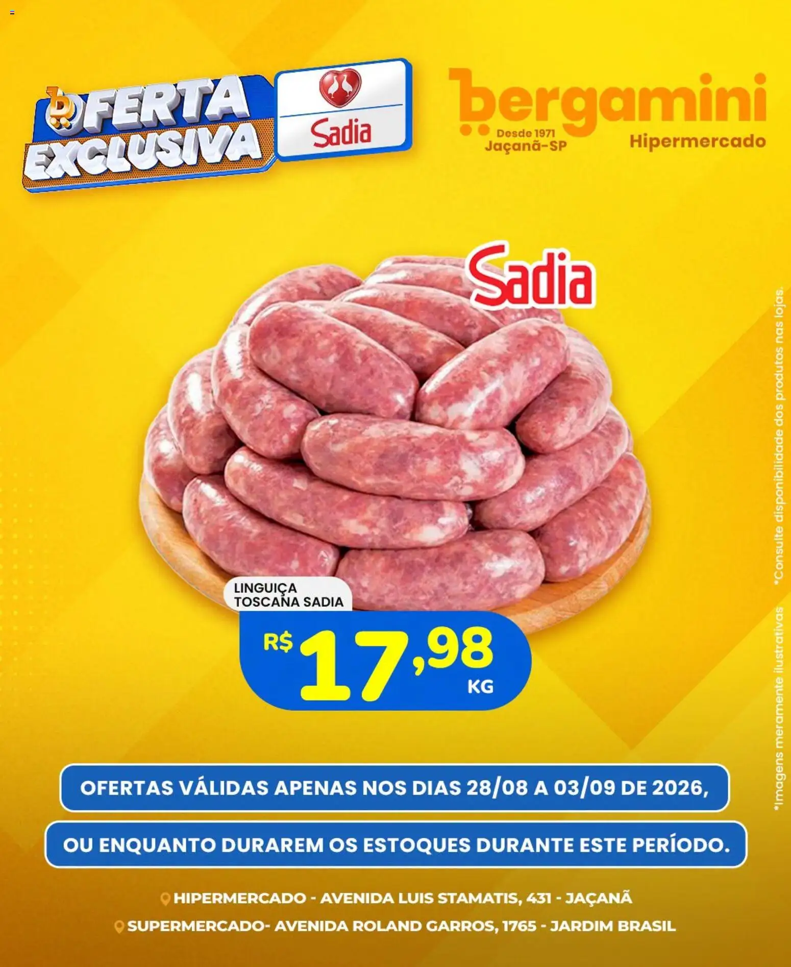 Ofertas Supermercado Bergamini ofertas Sadia e a Perdigão até 03/09/2026. - Página 2