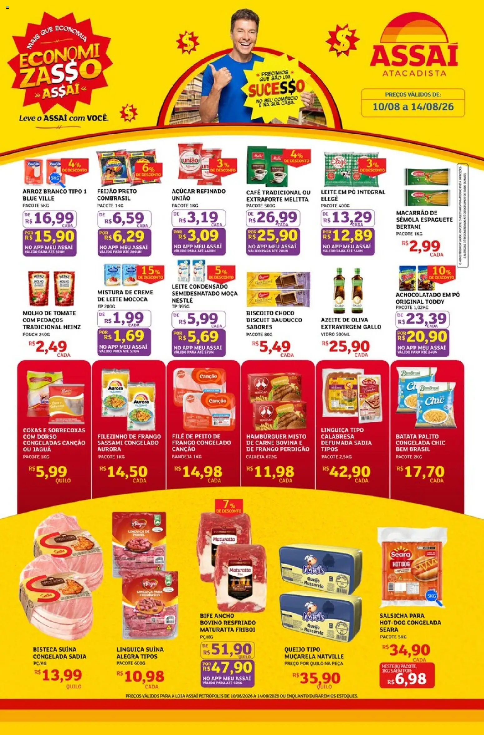 Pré-Visualização do folheto "Assaí Atacadista ofertas - RJ" da loja Assaí Atacadista válido a partir de 10/08/2026