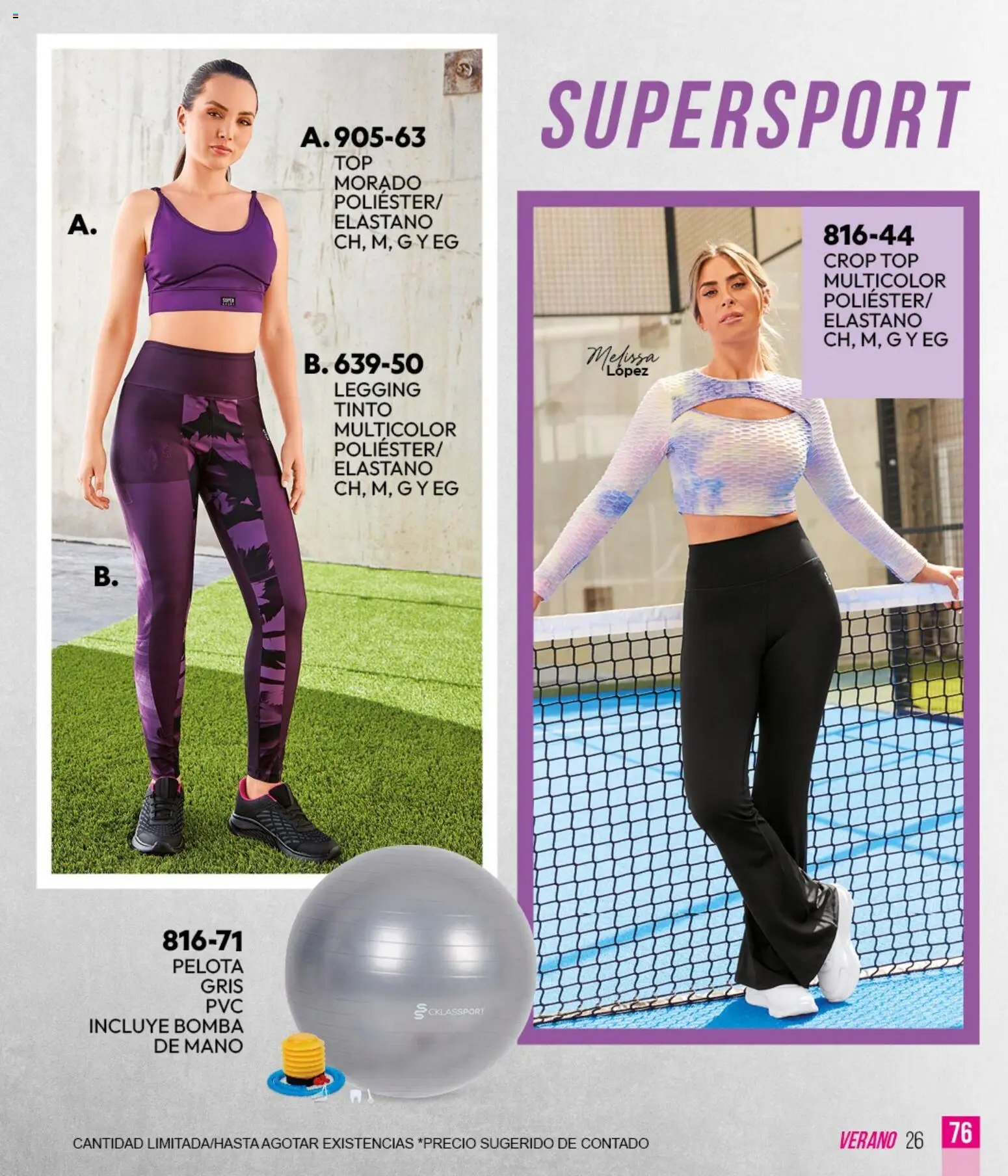Vista previa las ofertas de la tienda Cklass - Cklass catálogo Sportbrands Verano Caballero desde el 05/03/2026 - Top, Pelota