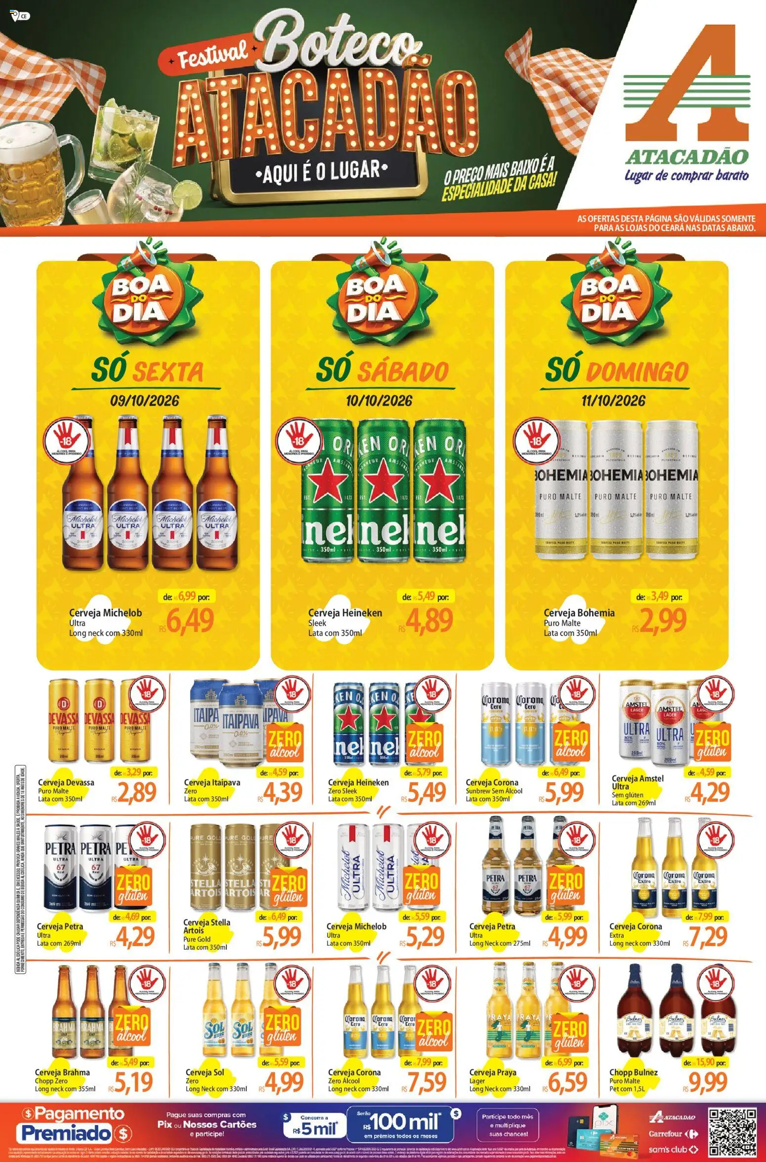 Pré-Visualização do folheto "Atacadão ofertas - CE" da loja Atacadão válido a partir de 09/10/2026