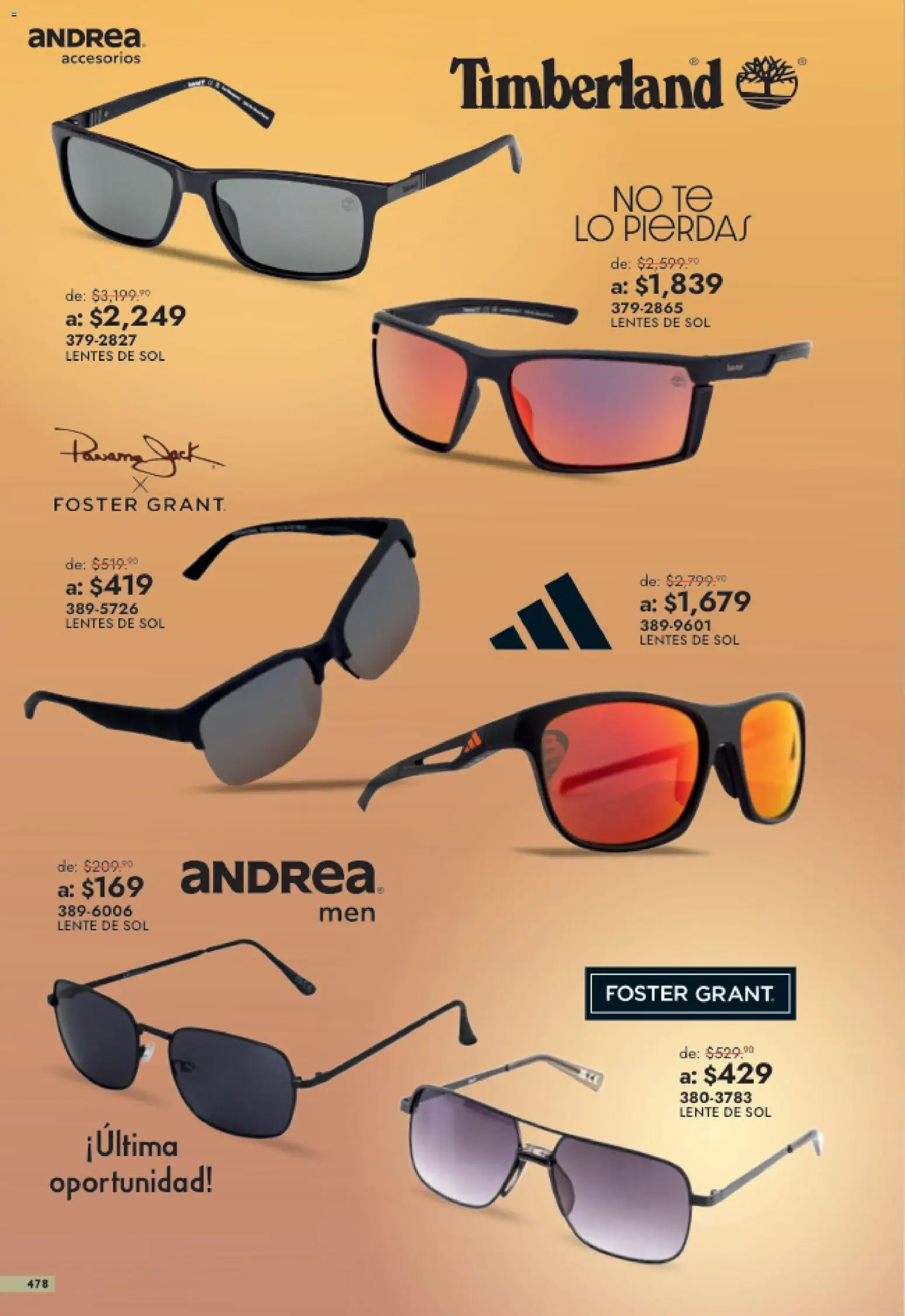 Vista previa las ofertas de la tienda Andrea - Andrea catálogo Outlet desde el 26/07/2026 