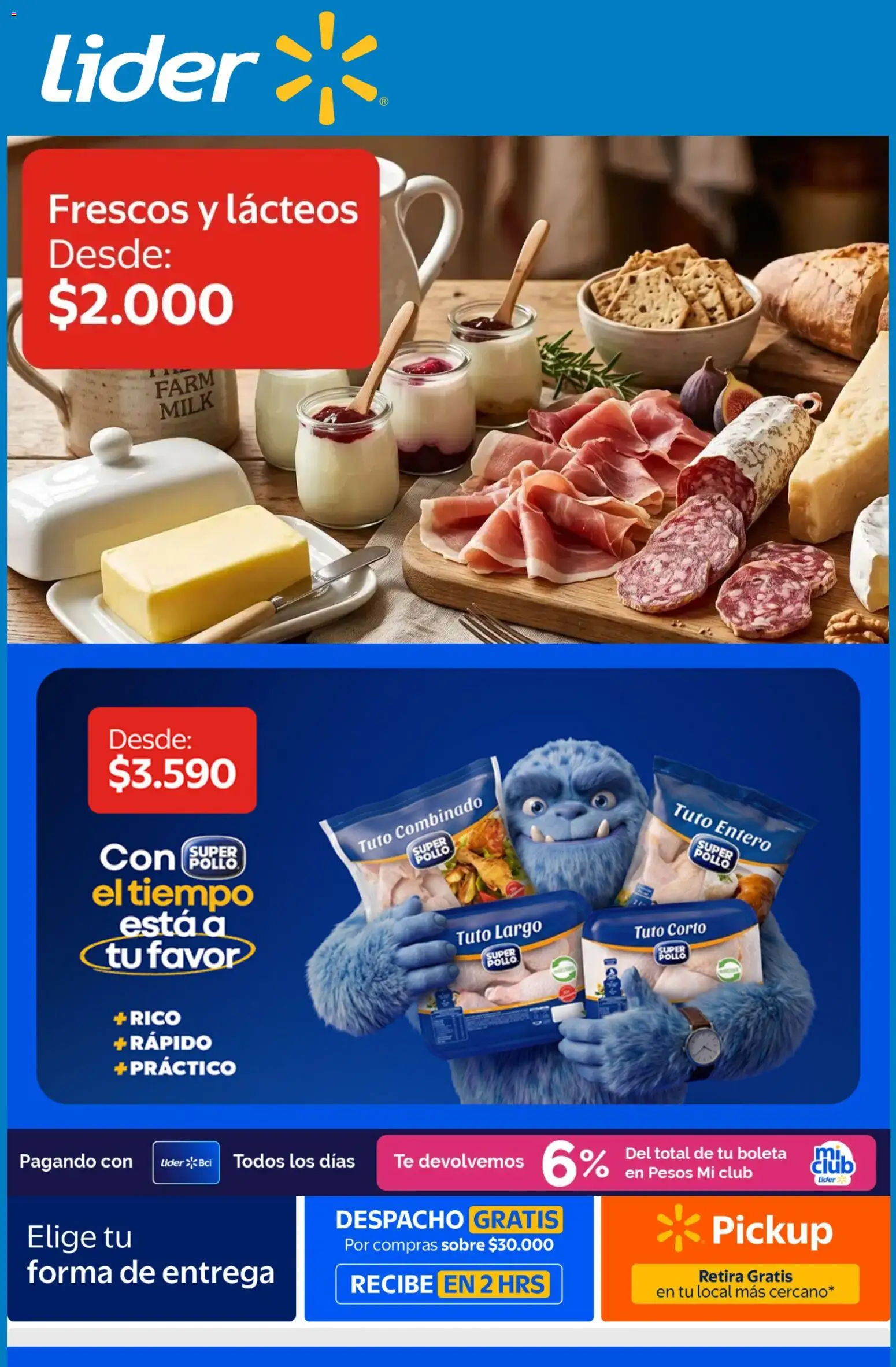 Folleto de la tienda Lider válido desde el 28.07.2026 