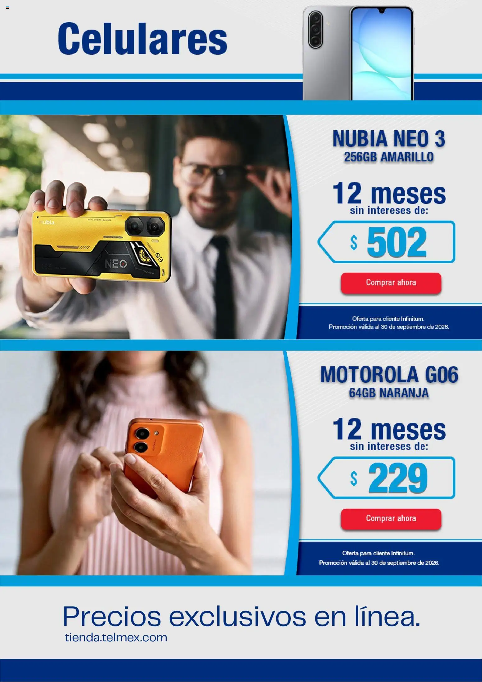 Vista previa las ofertas de la tienda Telmex - Telmex catálogo desde el 29/09/2026 