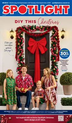 Preview of catalogue Spotlight DIY This Christmas from shop Spotlight valid 2 Sept 2026