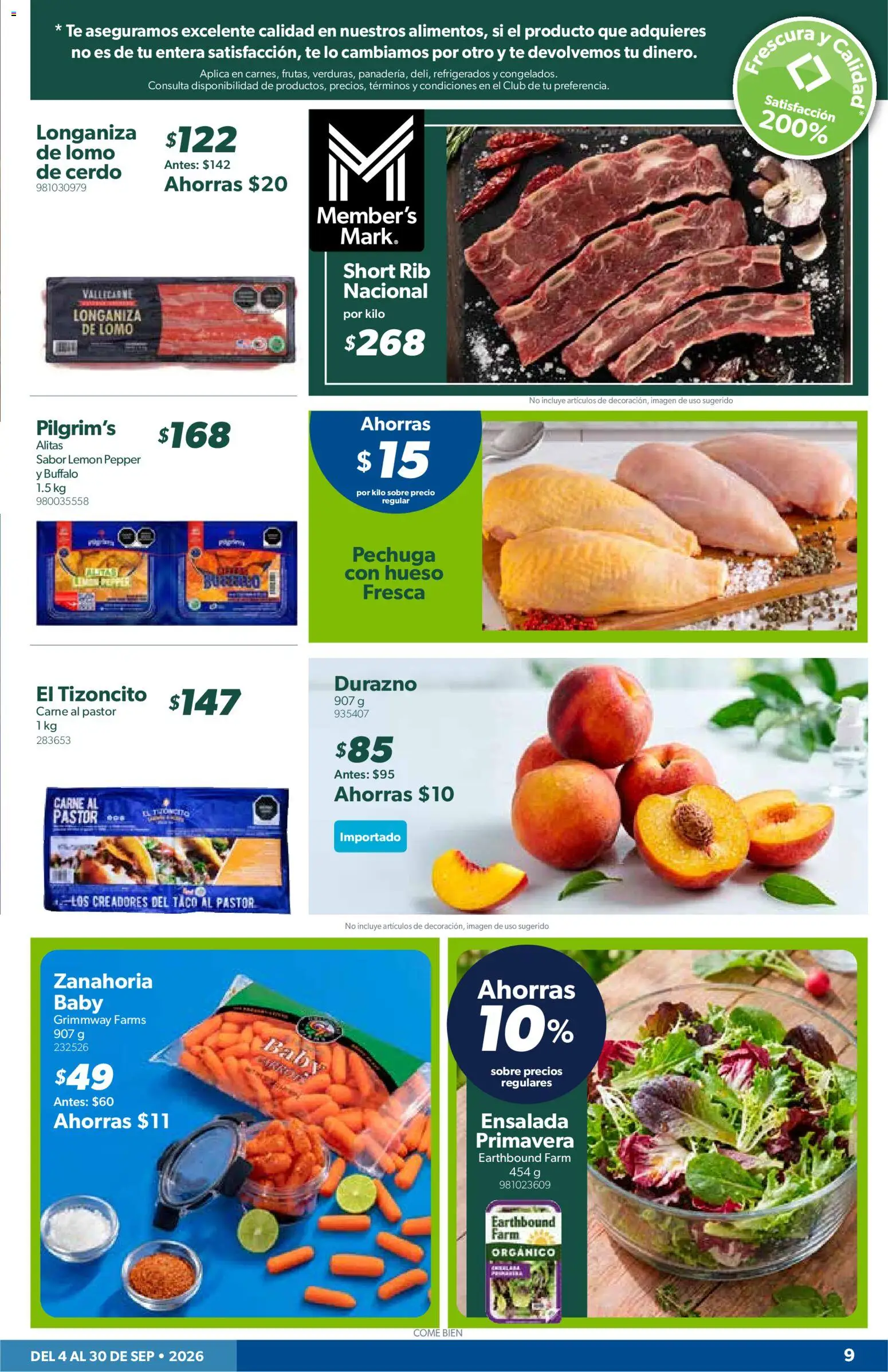 Vista previa las ofertas de la tienda Sam's Club - Sam's Club catálogo Momento para consentirte desde el 04/09/2026 