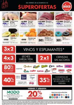 Vista previa del folleto de la tienda Disco válido desde el 27/08/2026 