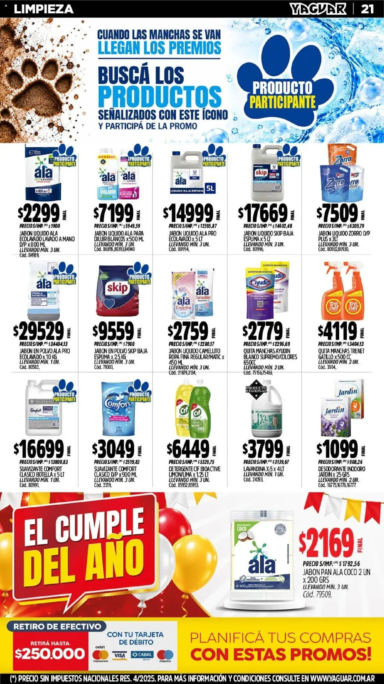 Vista previa del folleto de la tienda Yaguar válido desde el 05/10/2026 