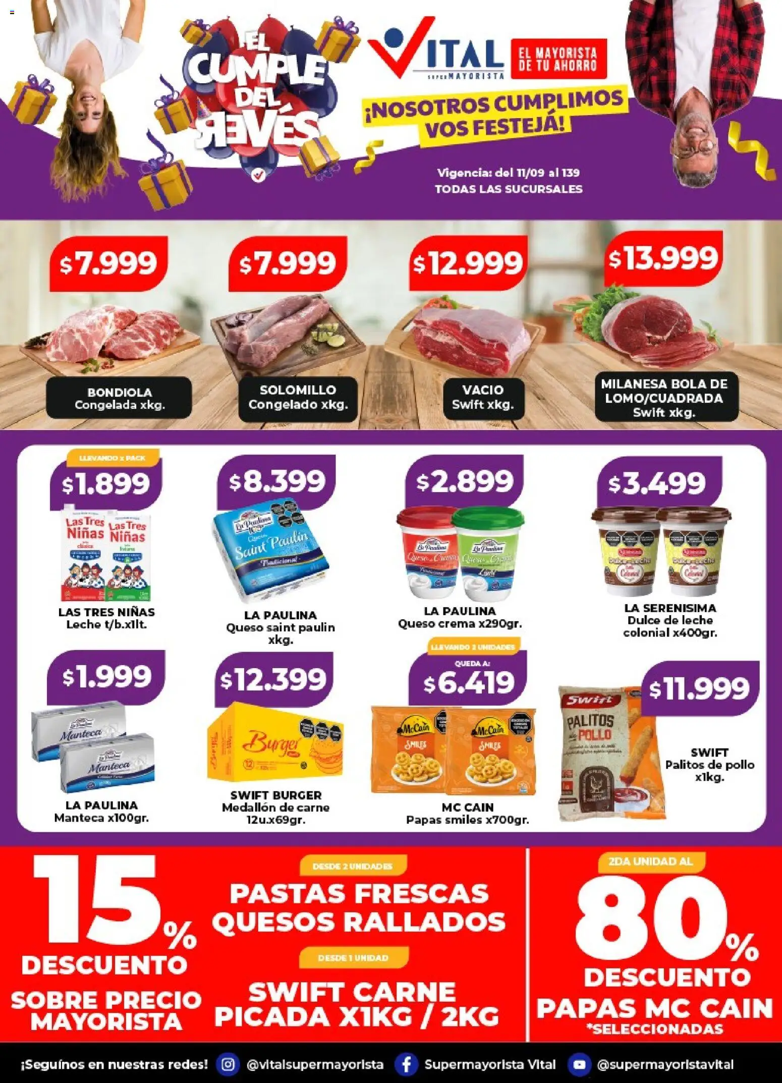 Vista previa del folleto de la tienda Vital válido desde el 11/09/2026 