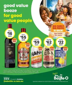 Preview of catalogue The Bottle-O catalogue Wantirna from shop The Bottle-O valid 06/07/2026