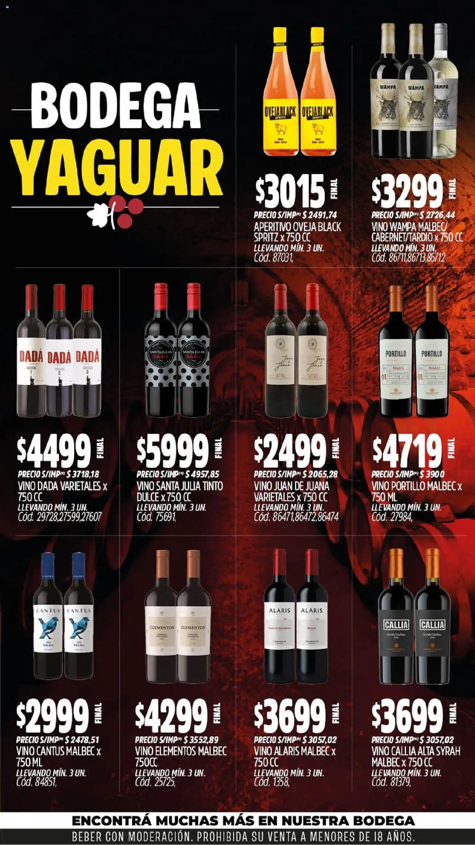 Vista previa del folleto de la tienda Yaguar válido desde el 17/07/2026 