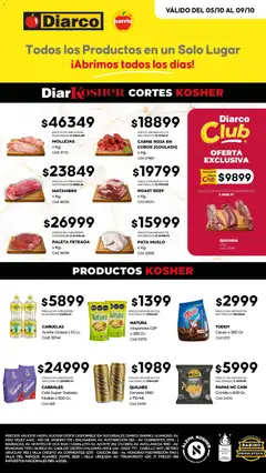 Vista previa del folleto de la tienda Diarco válido desde el 05/10/2026 