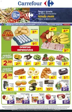 Pré-Visualização do folheto "Carrefour ofertas Feira" da loja Carrefour válido a partir de 28/07/2026