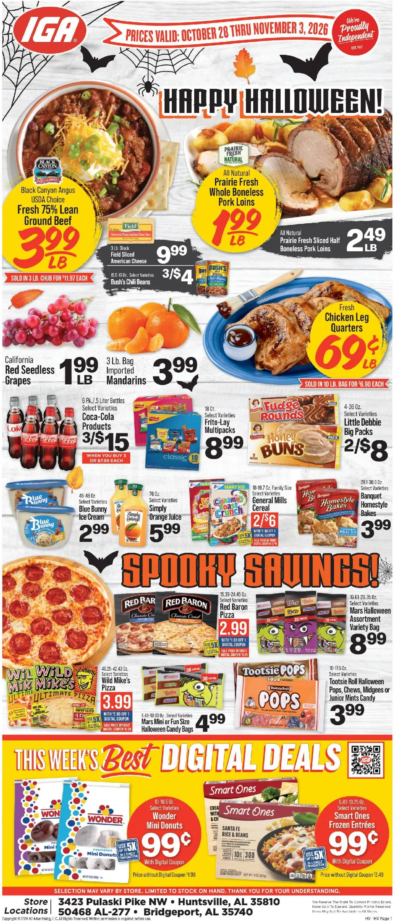 Ad Preview of IGA IGA Weekly Ad from 10/28/2026