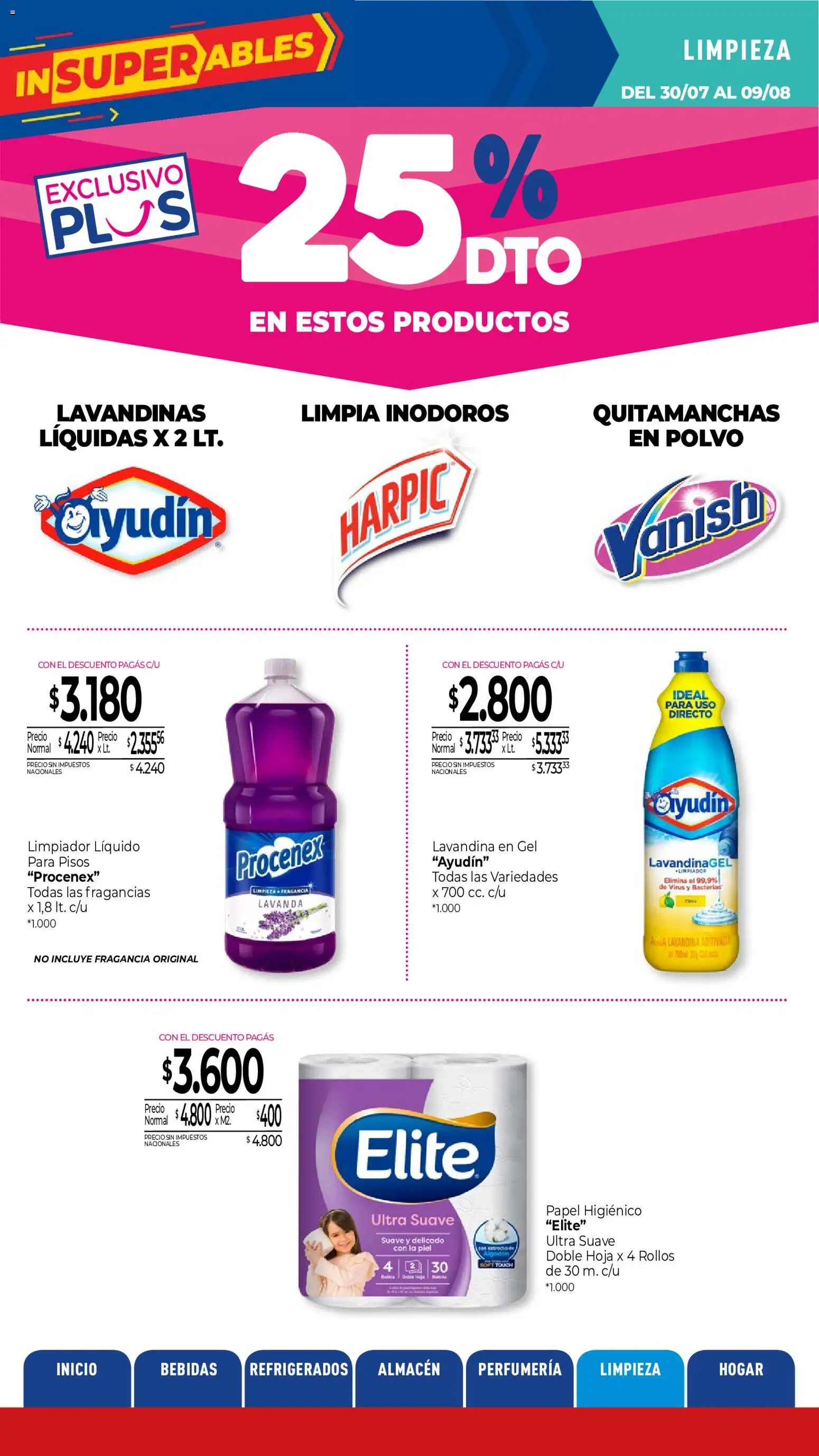 Vista previa del folleto de la tienda La Anonima válido desde el 30/07/2026 