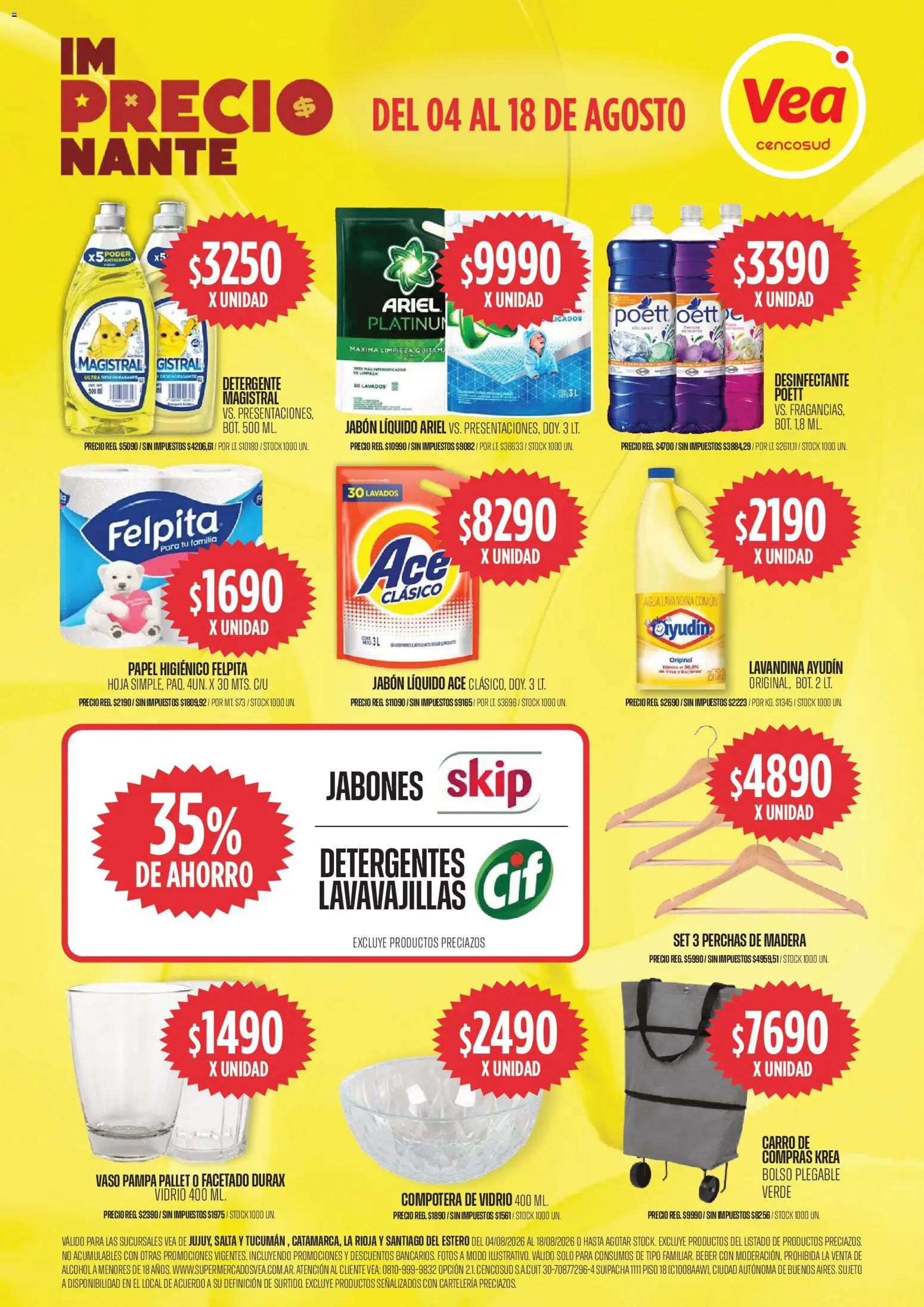 Vista previa del folleto de la tienda Vea válido desde el 04/08/2026 