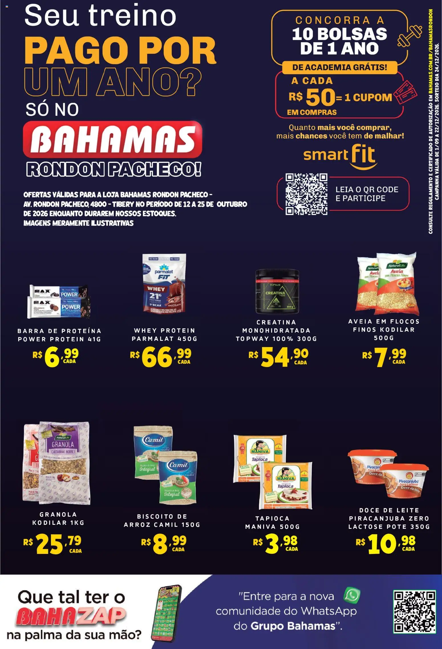 Pré-Visualização do folheto "Bahamas Supermercados ofertas Show" da loja Bahamas Supermercados válido a partir de 12/10/2026