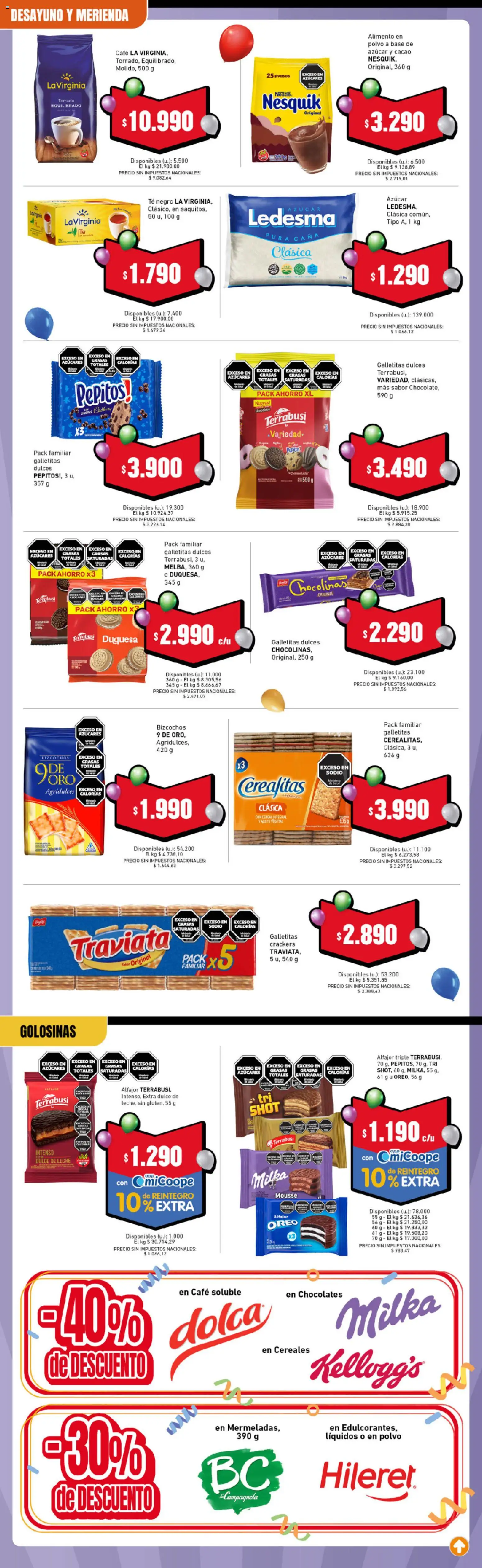 Vista previa del folleto de la tienda Cooperativa Obrera válido desde el 30/10/2026 