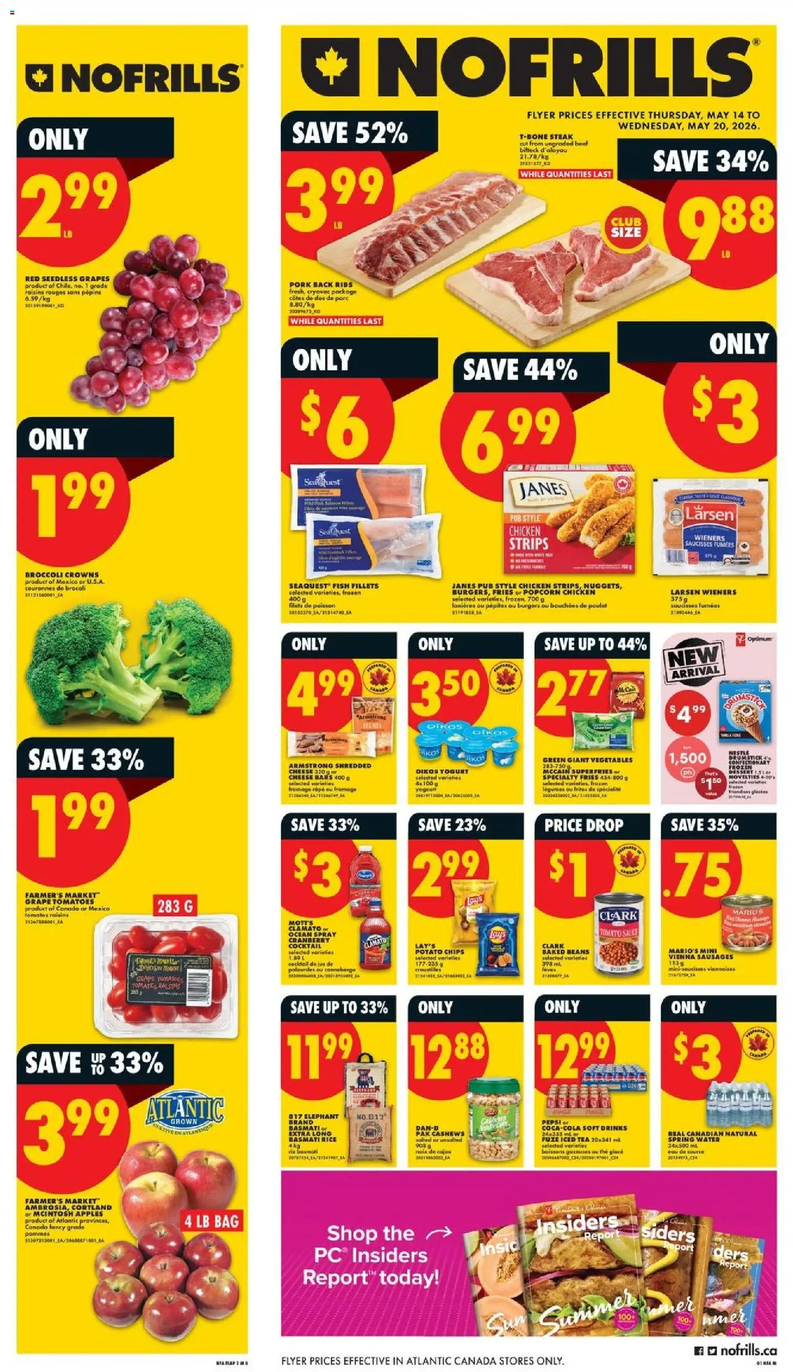 Preview of leaflet No Frills weekly flyer - NS from shop No Frills is valid from May 14, 2026