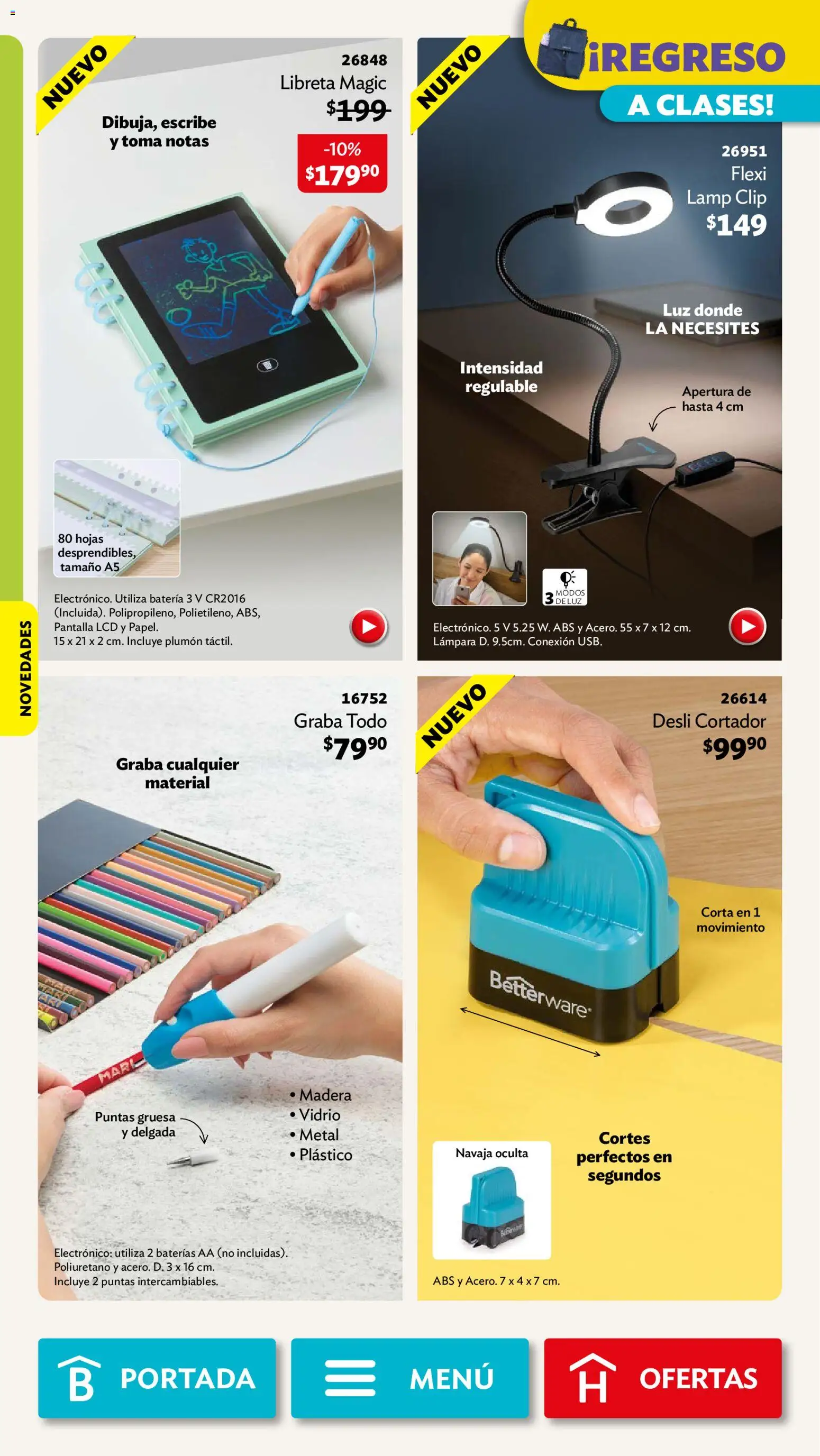 Vista previa las ofertas de la tienda Betterware - Betterware campaña 9 2026 desde el 31/08/2026 