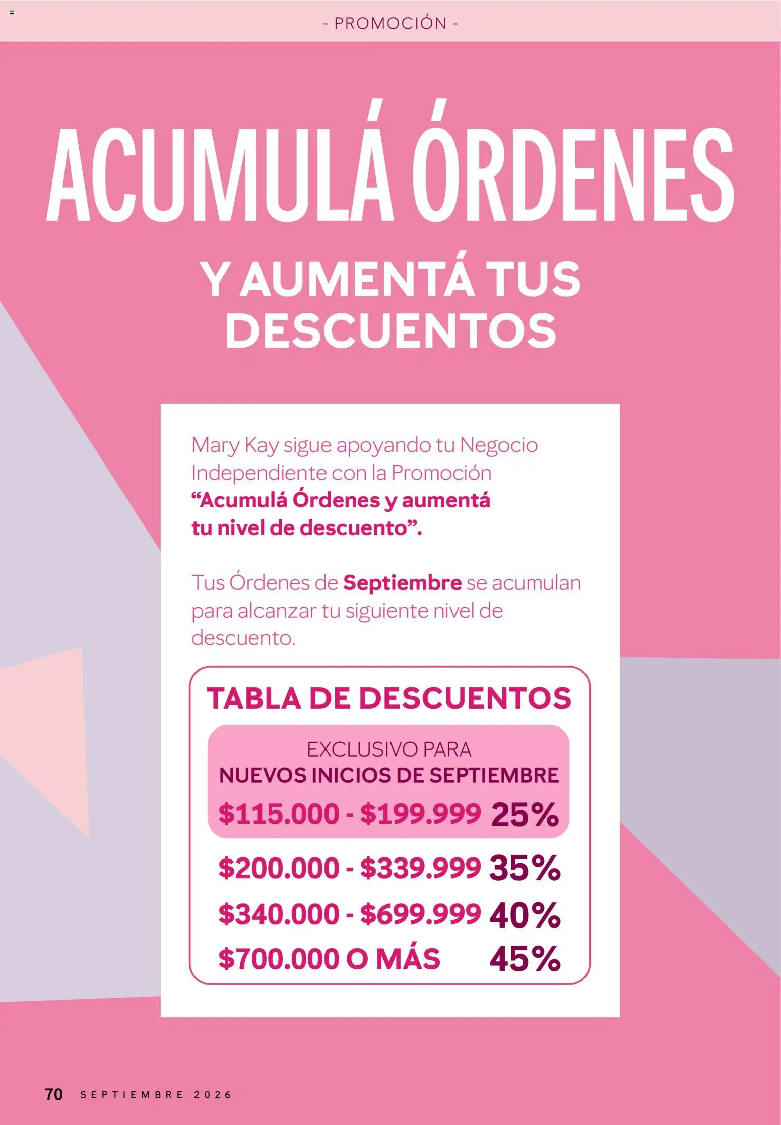 Vista previa del folleto de la tienda Mary Kay válido desde el 01/09/2026 