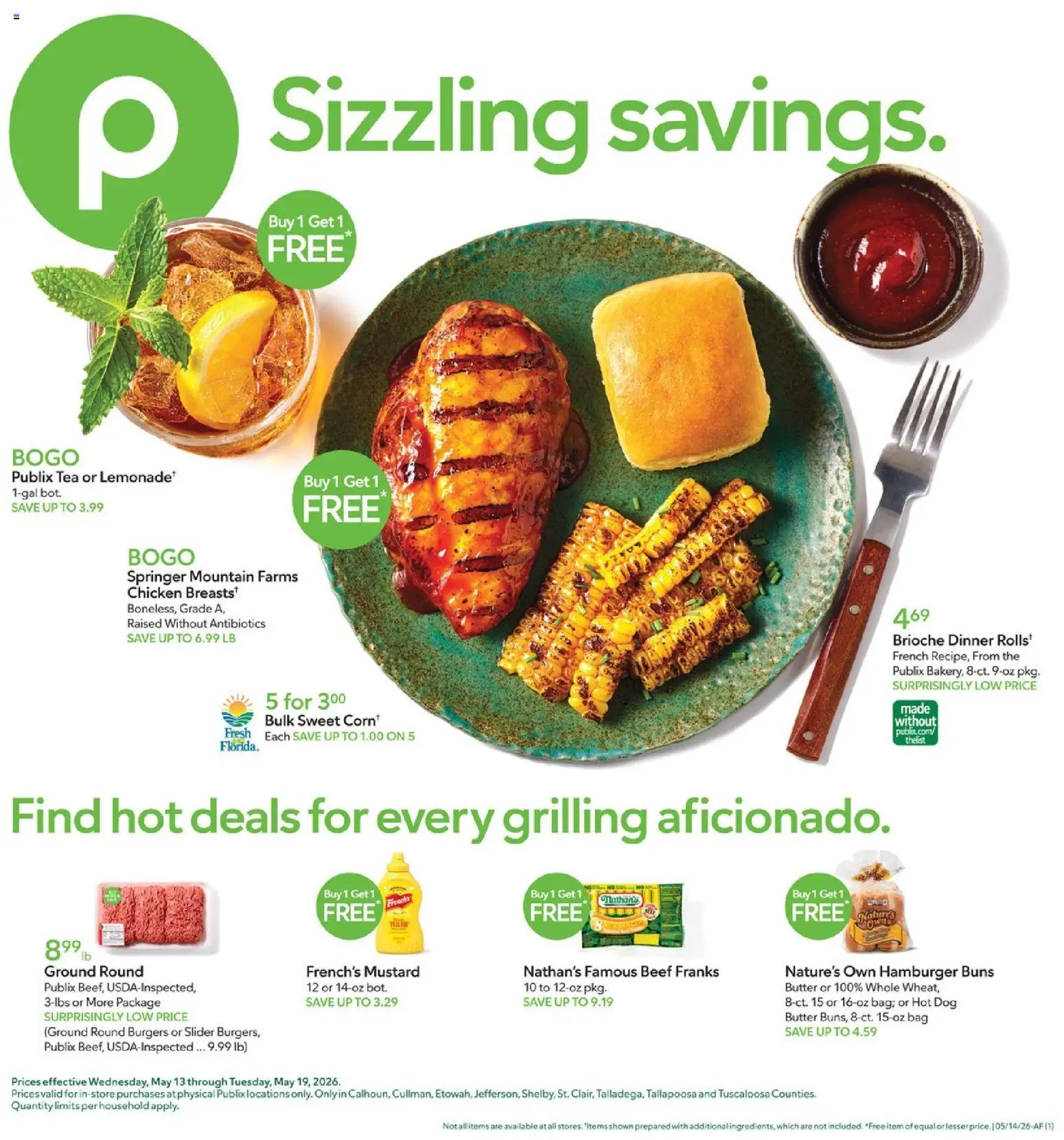 Ad Preview of Publix Publix Weekly Ad from 05/13/2026