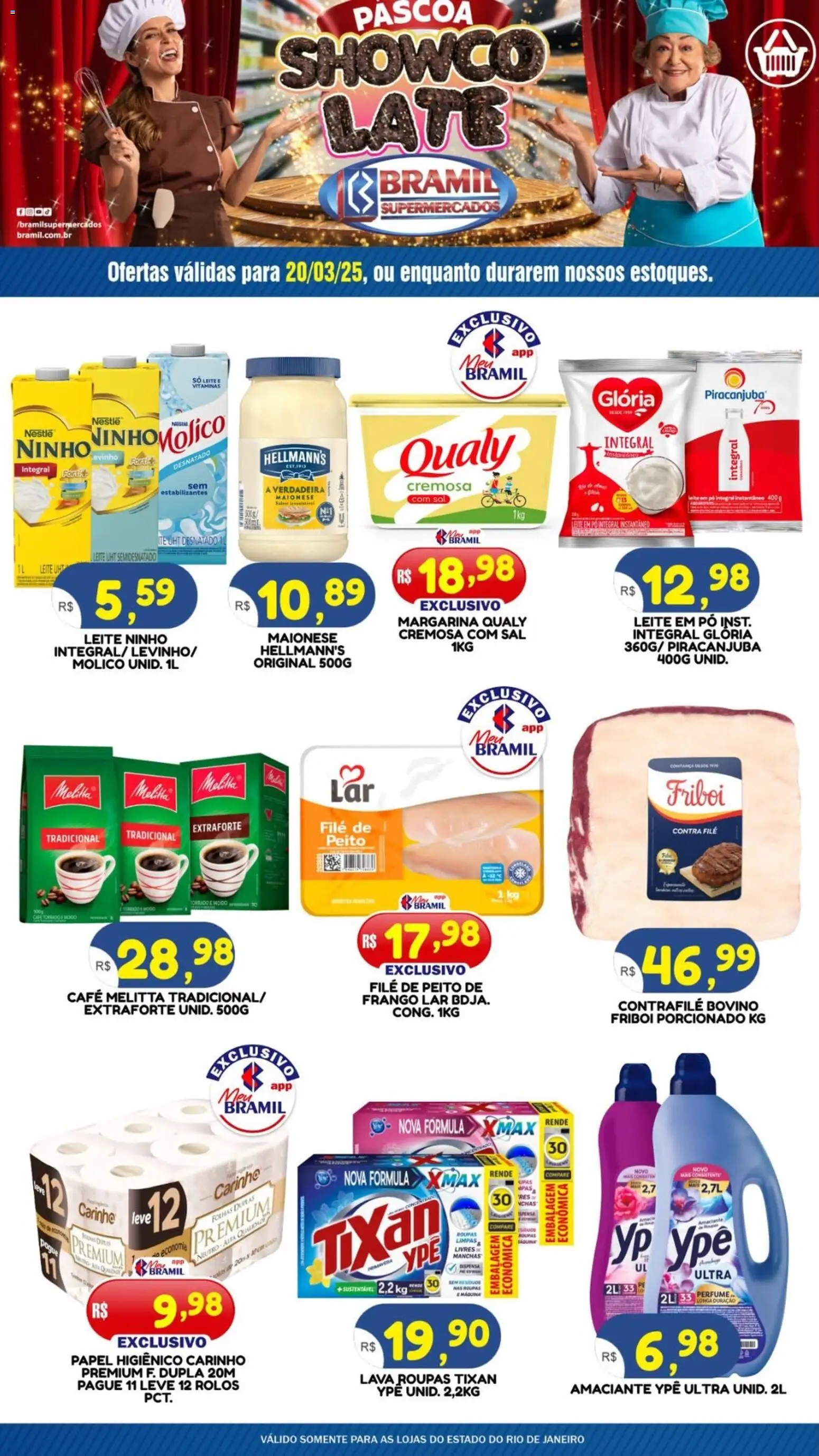 Bramil Supermercados Bramil Supermercados ofertas do Dia (de 20/03/2026 ...