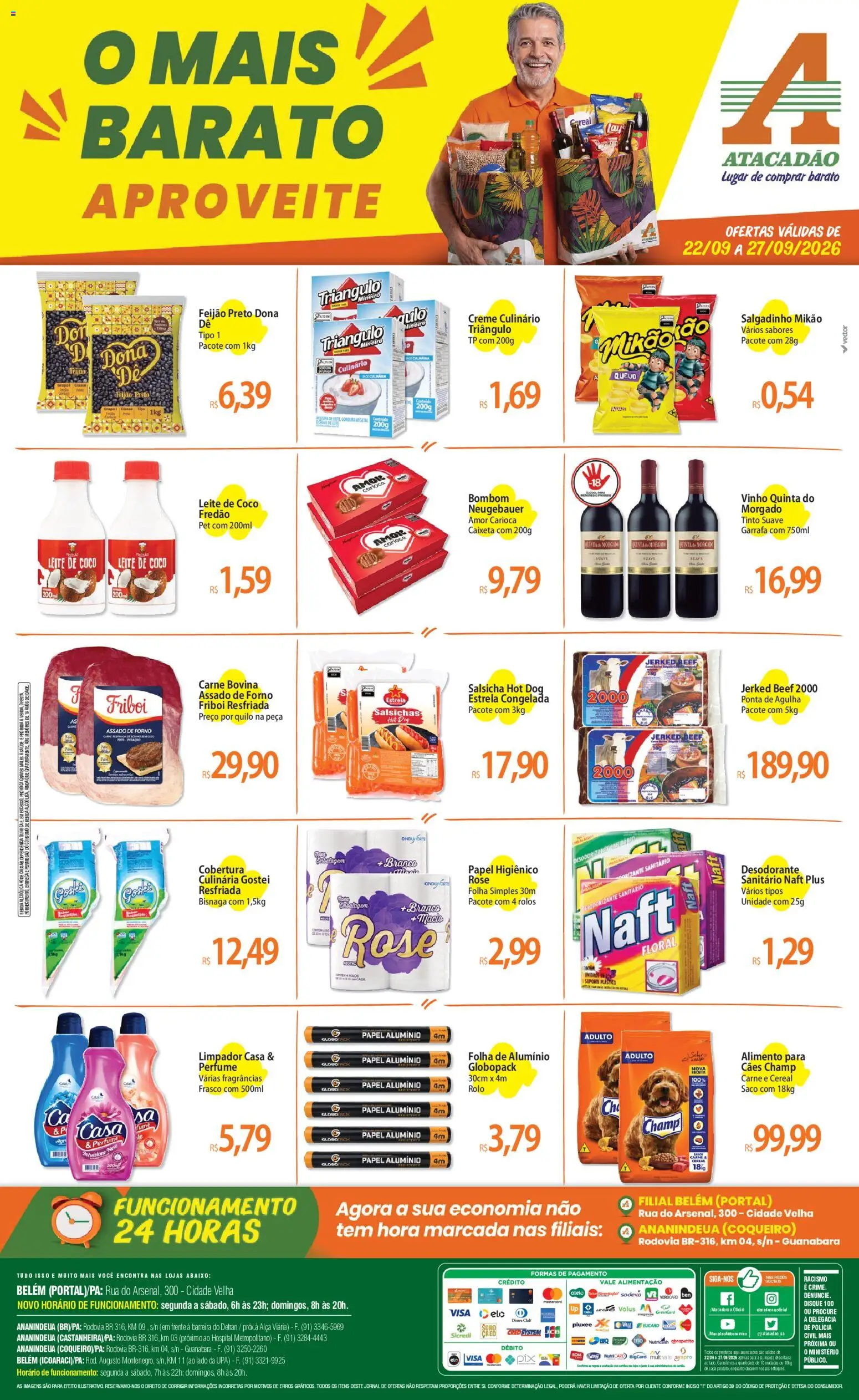 Pré-Visualização do folheto "Atacadão ofertas - PA" da loja Atacadão válido a partir de 22/09/2026