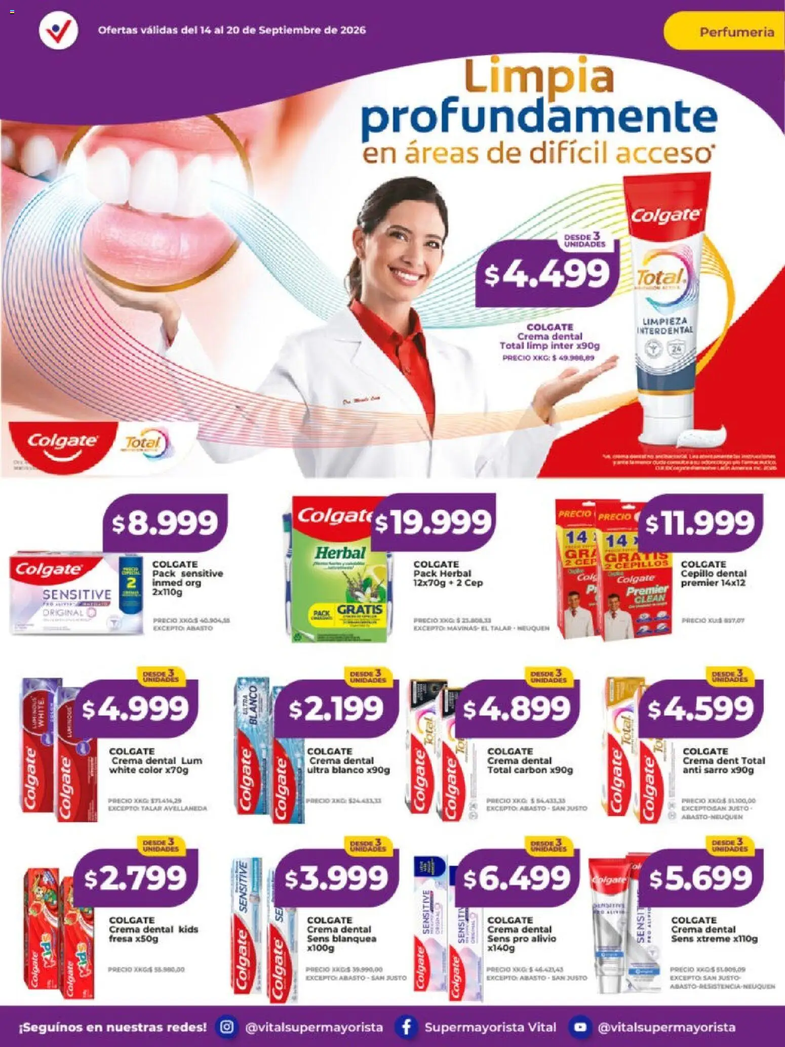 Vista previa del folleto de la tienda Vital válido desde el 14/09/2026 